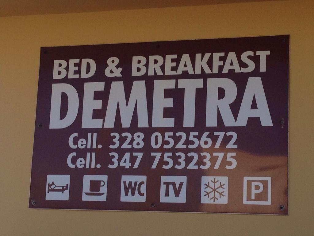 마리넬라 Demetra Malophoros B&B 외부 사진